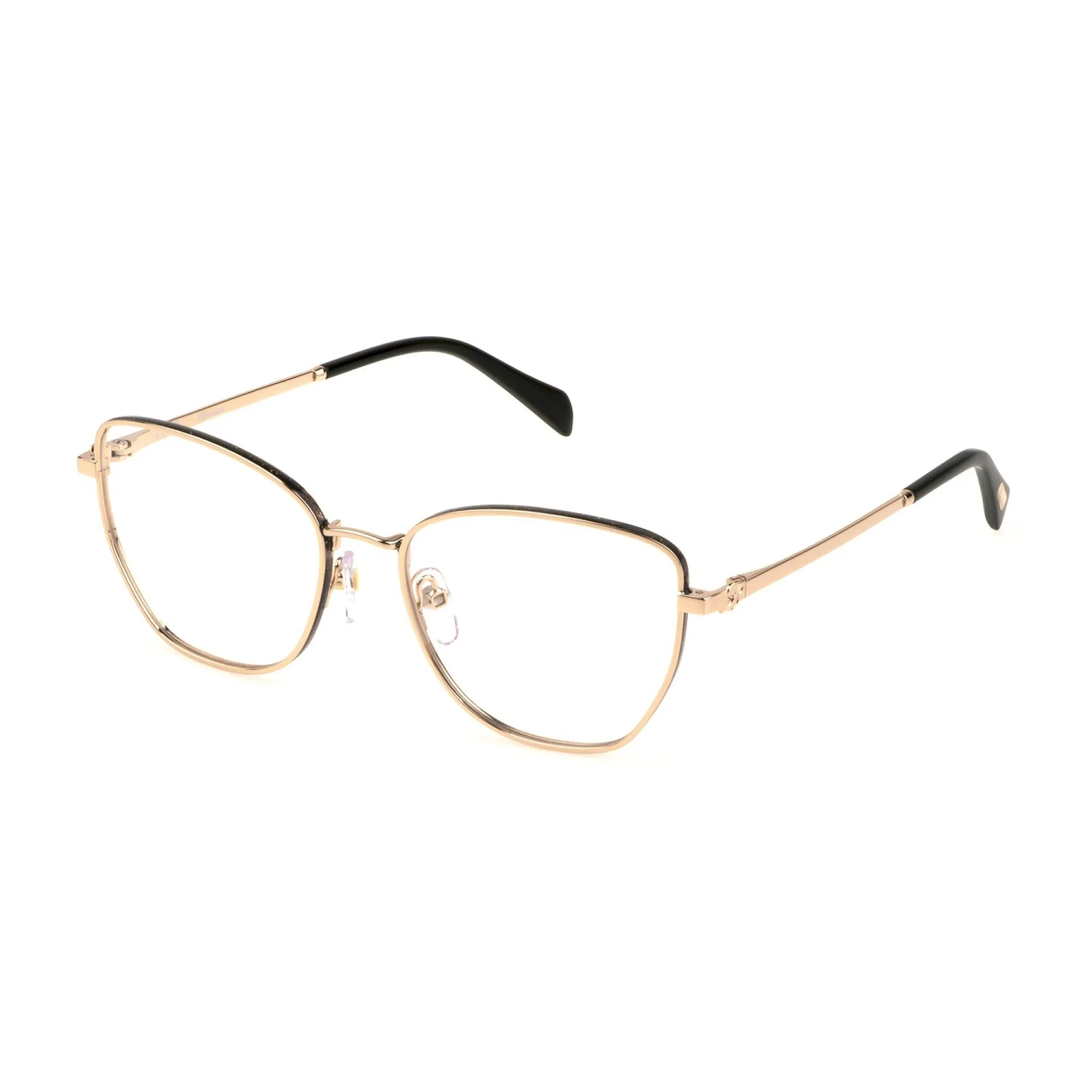   Blumarine VBM208 - 0300 Oro Rosa Lucido Totale | Occhiale Da Vista Donna 