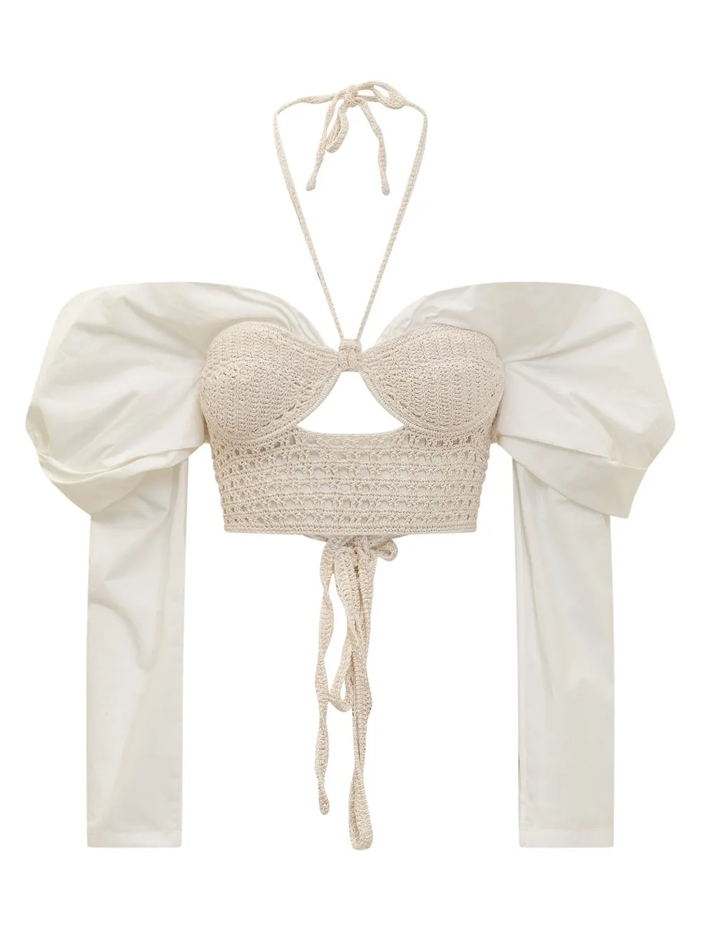 THE MANNEI Camicia Maniche a Palloncino 